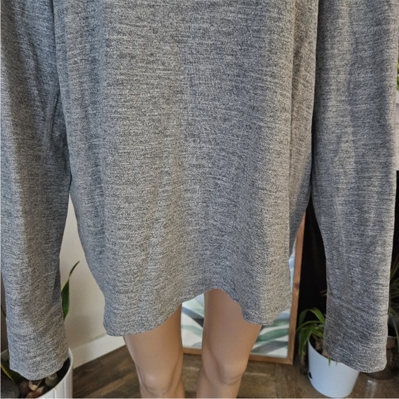 Rag & bone long sleeves shirt XL gray sweater shirt button front - Picture 2 of 12